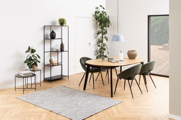 Masa dining Georgetown, Natural, 74.5x198x120 cm