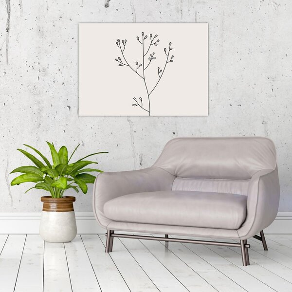 Tablou - Floare de pajiște N⁰3 (70x50 cm)