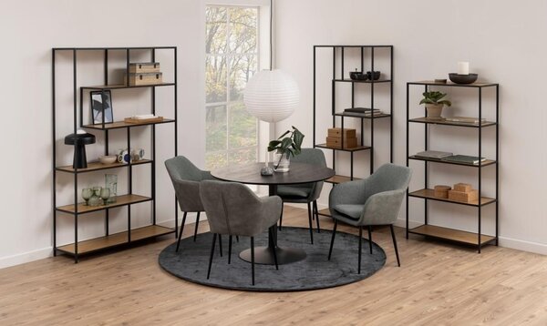 Biblioteca Seaford V1, Natural, 185x77x35 cm
