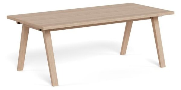 Masa dining A-Line, Alb, 74.6x200x95 cm