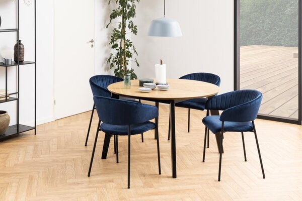 Masa dining Georgetown, Natural, 74.5x198x120 cm