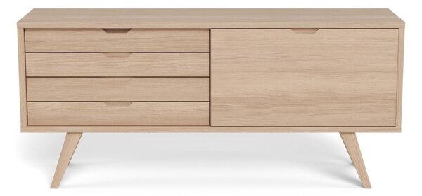 Bufet A-Line, Stejar deschis, 72x160x45 cm