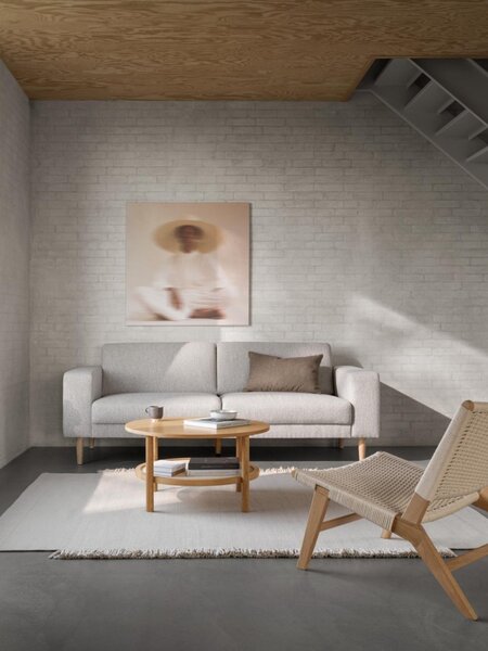 Scaun Carson, Alb, 72x64x79 cm