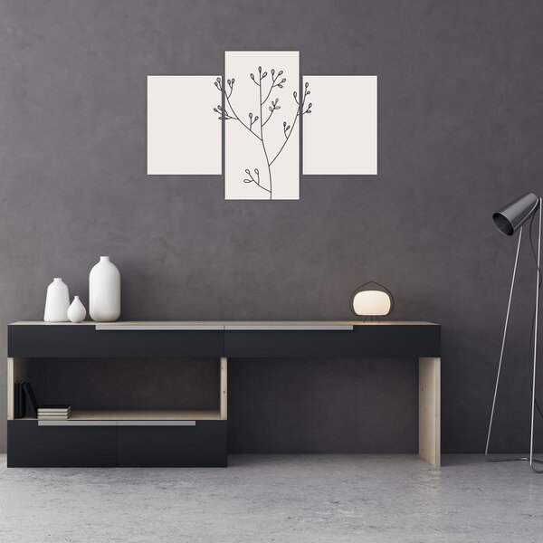 Tablou - Floare de pajiște N⁰3 (90x60 cm)