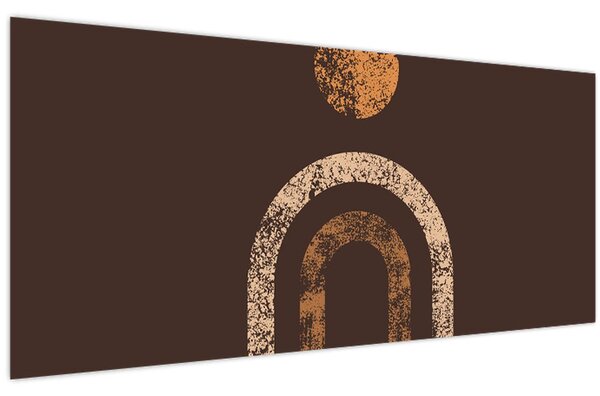 Tablou - Arce portocalii N⁰1 (120x50 cm)