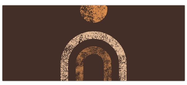 Tablou - Arce portocalii N⁰1 (120x50 cm)