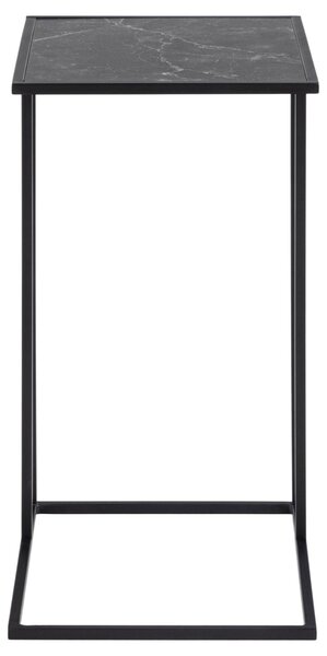 Masuta laterala Infinity, Negru, 63x43x35 cm