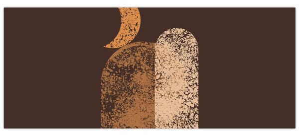Tablou - Arce portocalii N⁰2 (120x50 cm)