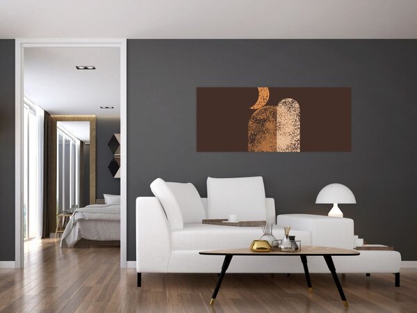 Tablou - Arce portocalii N⁰2 (120x50 cm)
