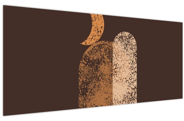 Tablou - Arce portocalii N⁰2 (120x50 cm)