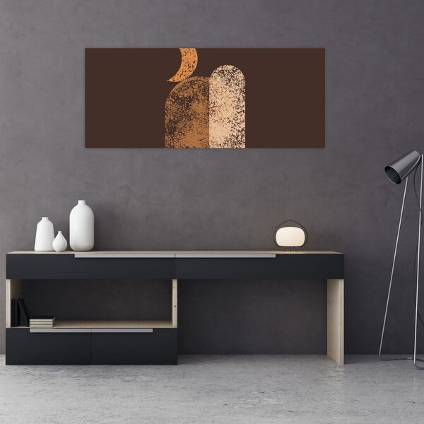 Tablou - Arce portocalii N⁰2 (120x50 cm)