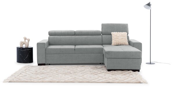 Colțar extensibil Modeno Mini universal stânga/dreapta - gri tricot Ado 1615 Dove