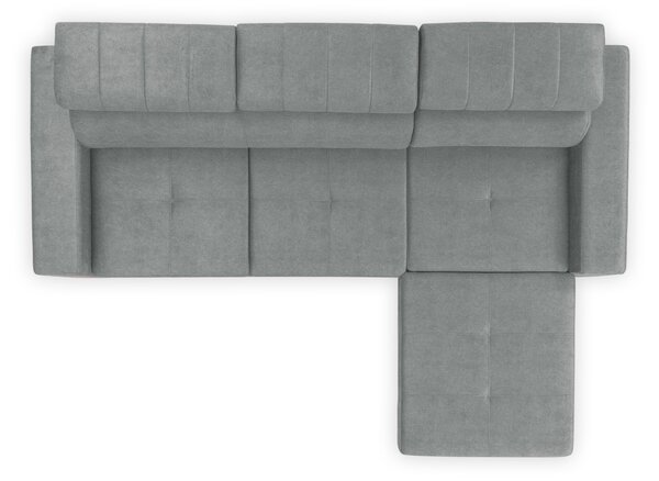 Colțar extensibil Modeno Mini universal stânga/dreapta - gri tricot Ado 1615 Dove