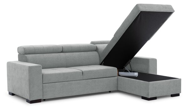Colțar extensibil Modeno Mini universal stânga/dreapta - gri tricot Ado 1615 Dove