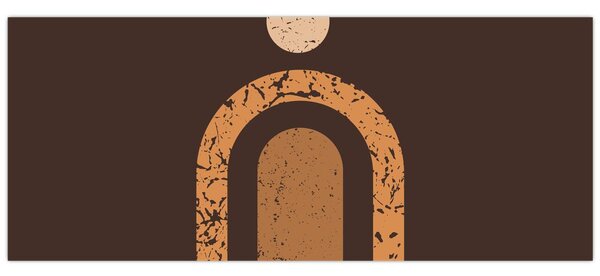 Tablou - Arce portocalii N⁰3 (120x50 cm)