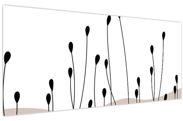 Tablou - Pajiște grafică N⁰1 (120x50 cm)