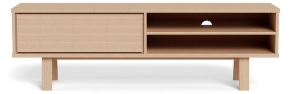 Comoda TV Lamberth, Alb, 50x160x40 cm