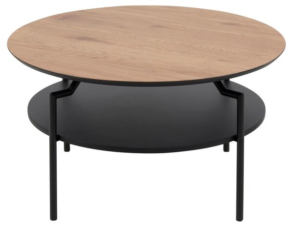 Masuta de cafea Goldington, Natural, 45x80x80 cm