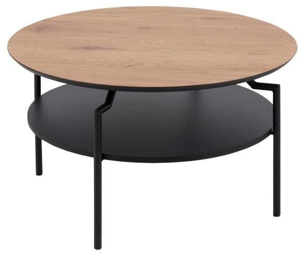 Masuta de cafea Goldington, Natural, 45x80x80 cm