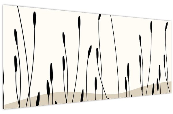 Tablou - Pajiște grafică N⁰3 (120x50 cm)