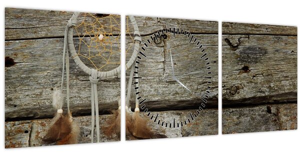 Tablou - Prinzător de vise (cu ceas) (90x30 cm)