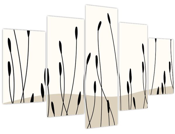 Tablou - Pajiște grafică N⁰3 (150x105 cm)
