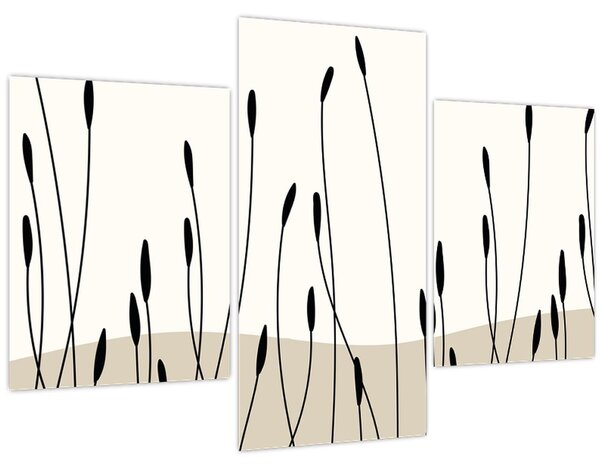 Tablou - Pajiște grafică N⁰3 (90x60 cm)