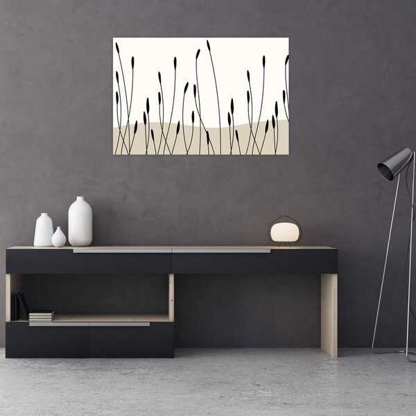 Tablou - Pajiște grafică N⁰3 (90x60 cm)