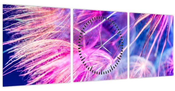 Tablou - Macro (cu ceas) (90x30 cm)