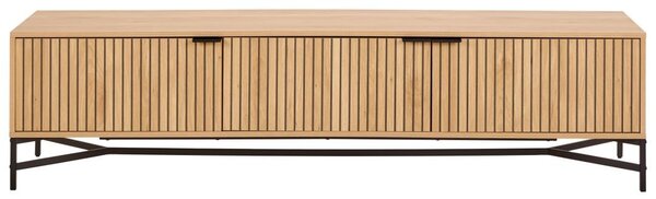 Comoda TV Jaipur, Natural, 45x176.4x40 cm
