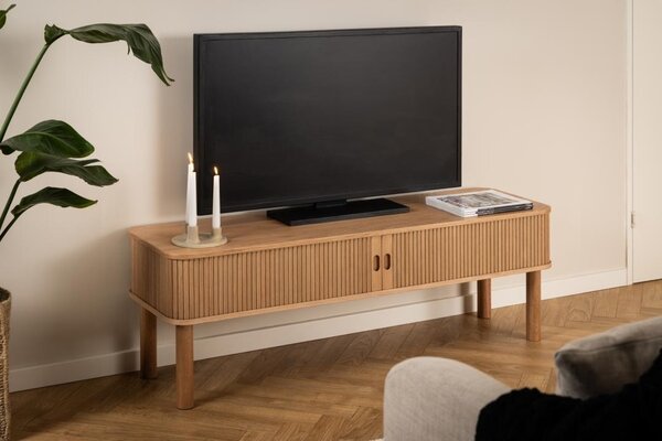Comoda TV Langley, Natural, 45x140x40 cm
