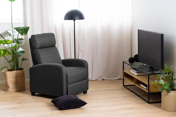 Comoda TV Randolf, Transparent, 45x120x40 cm