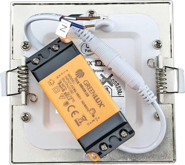 LED plafonieră baie VEGA LED/6W/230V 2800K 11,8 cm IP44