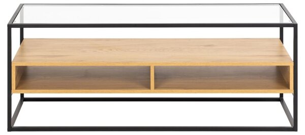 Comoda TV Randolf, Transparent, 45x120x40 cm