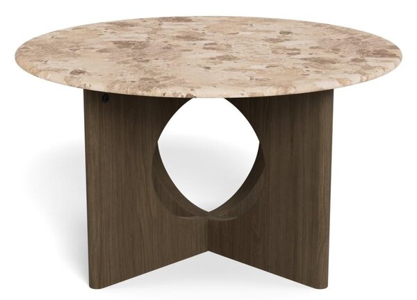 Masuta de cafea Foley V2, Maro, 42x80x80 cm