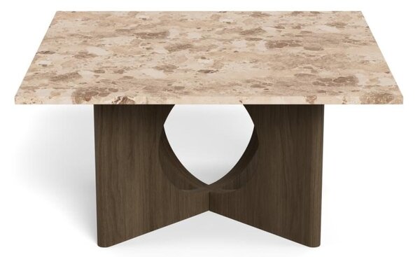 Masuta de cafea Foley V3, Maro, 42x80x80 cm