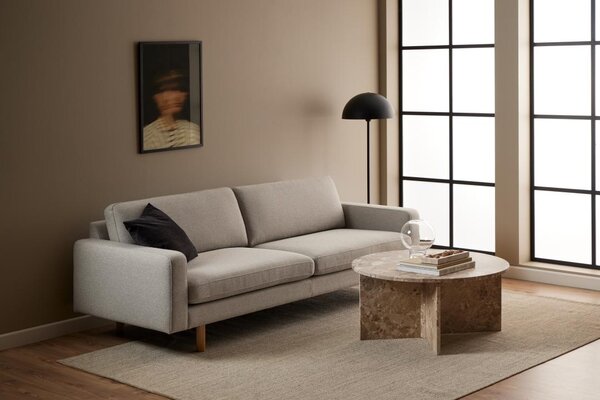 Masuta de cafea Vega V6, Maro mat, 42x90x90 cm