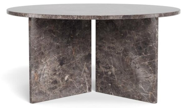 Masuta de cafea Vega V5, Maro mat, 42x90x90 cm