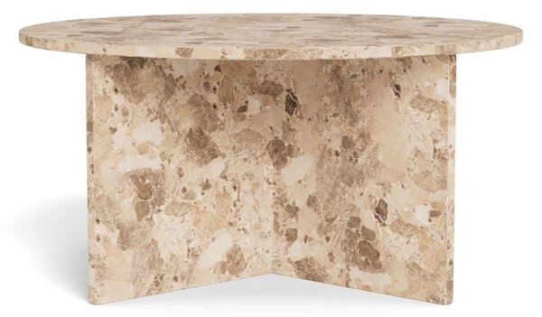 Masuta de cafea Vega V6, Maro mat, 42x90x90 cm