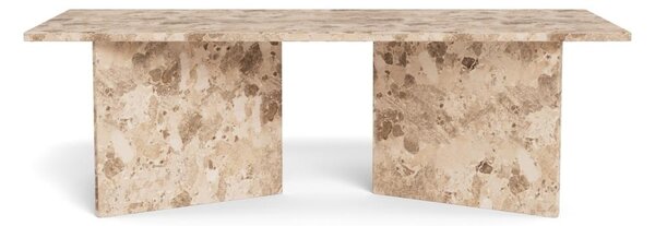 Masuta de cafea Vega V3, Maro mat, 42x140x70 cm