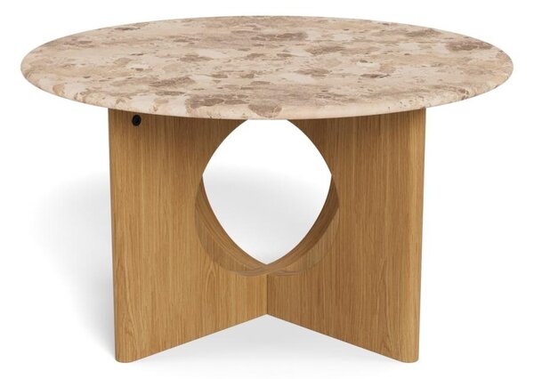 Masuta de cafea Foley V4, Maro, 42x80x80 cm
