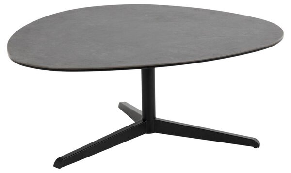 Masuta de cafea Barnsley, Negru, 41x100x95 cm