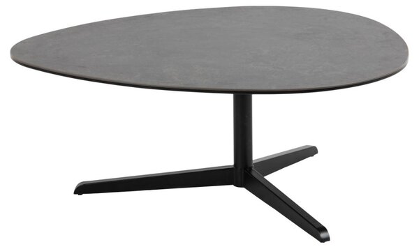 Masuta de cafea Barnsley, Negru, 41x100x95 cm