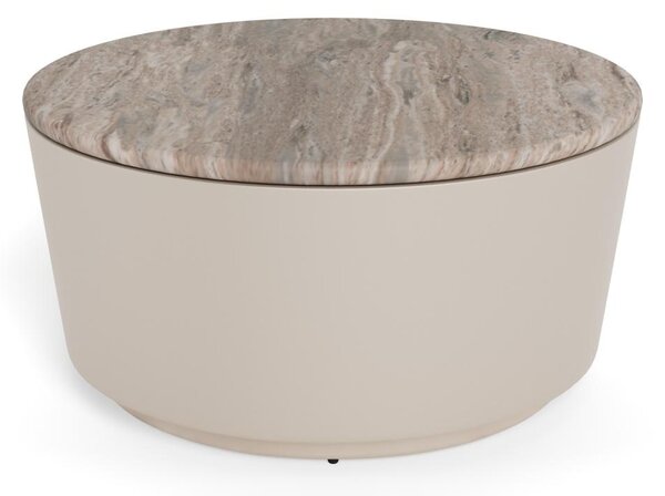 Masuta de cafea Cangas, Gri, 41.5x80x80 cm