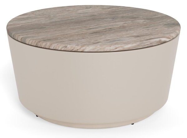 Masuta de cafea Cangas, Gri, 41.5x80x80 cm