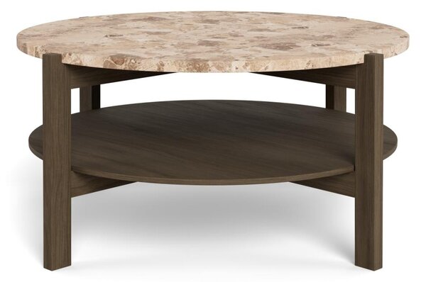 Masuta de cafea Dorsett V2, Maro, 40x80x80 cm