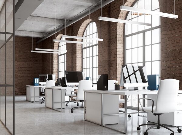 LED2 - Lustră LINO pe cablu, LED/24W/230V, 3000K/3500K/4000K, 90 cm, neagră