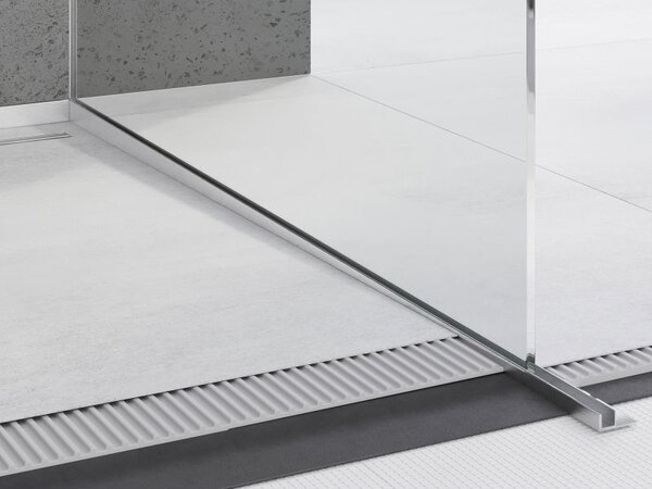 Mexen Line-B prag pentru sticlă 120 cm dreapta, inox - 181004120R