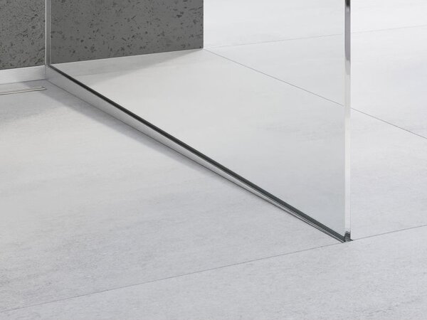 Mexen Line-B prag pentru sticlă 120 cm dreapta, inox - 181004120R