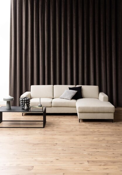 Masuta de cafea Strington, Negru, 40x120x60 cm
